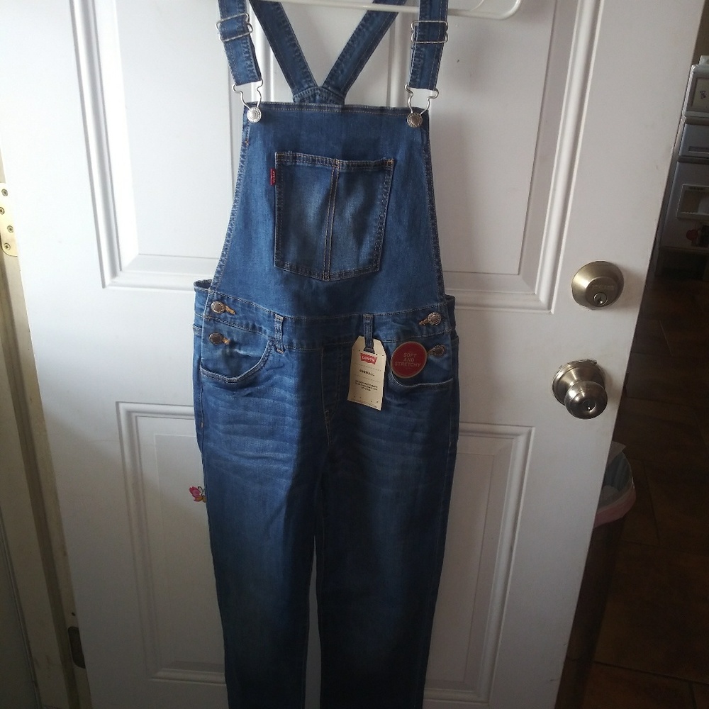 NWT Levis overalls Girls SIZE 16